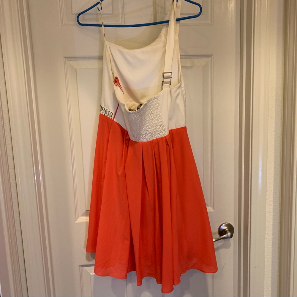 Nikibiki Orange and White Fancy Dress - Picture 2 of 3